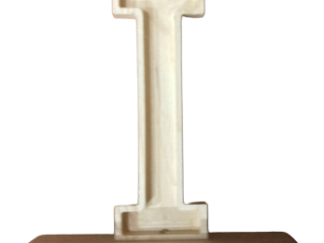 Letra madera I - 24 cm -